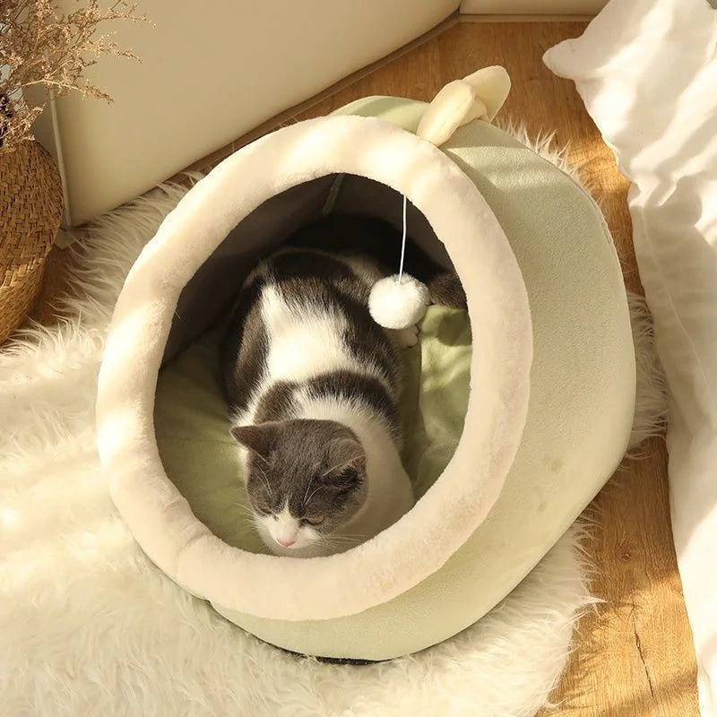 Cat Litter Villa – Semi-Enclosed, Removable & Washable Cat House