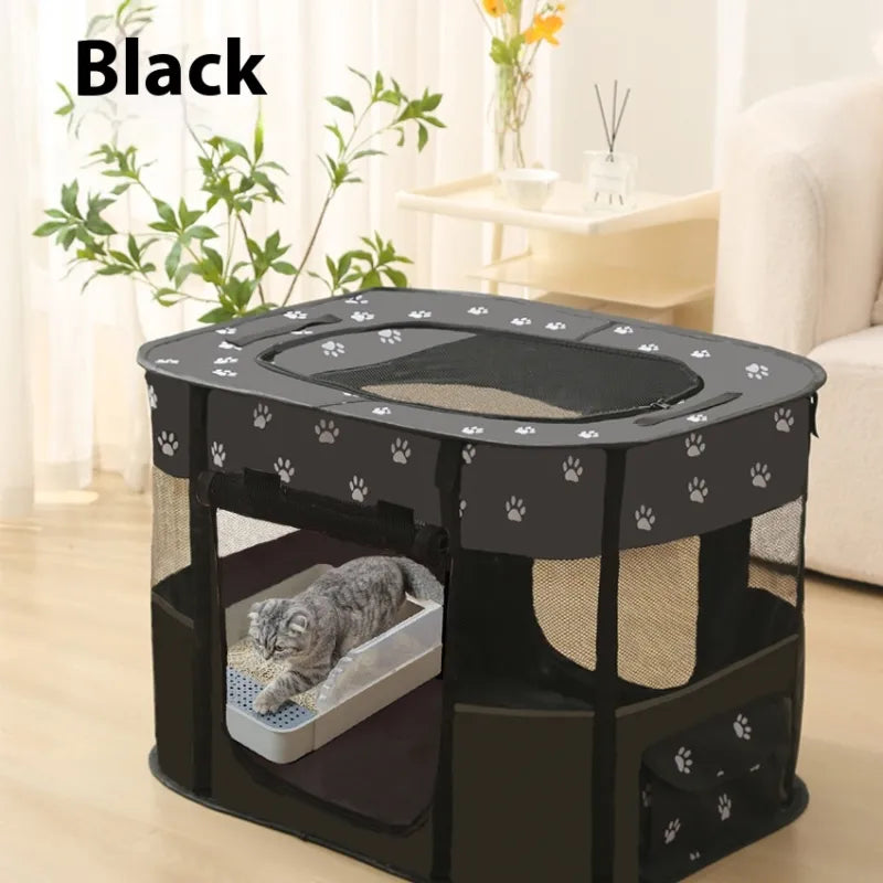 Cat Delivery Room Tent – Breathable, Private & Safe for Birth and Nursing
