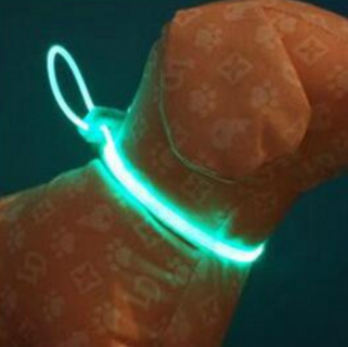 Luminous Dog Strap Pendant Collar – Stylish, Safe & Lightweight for Night Walks
