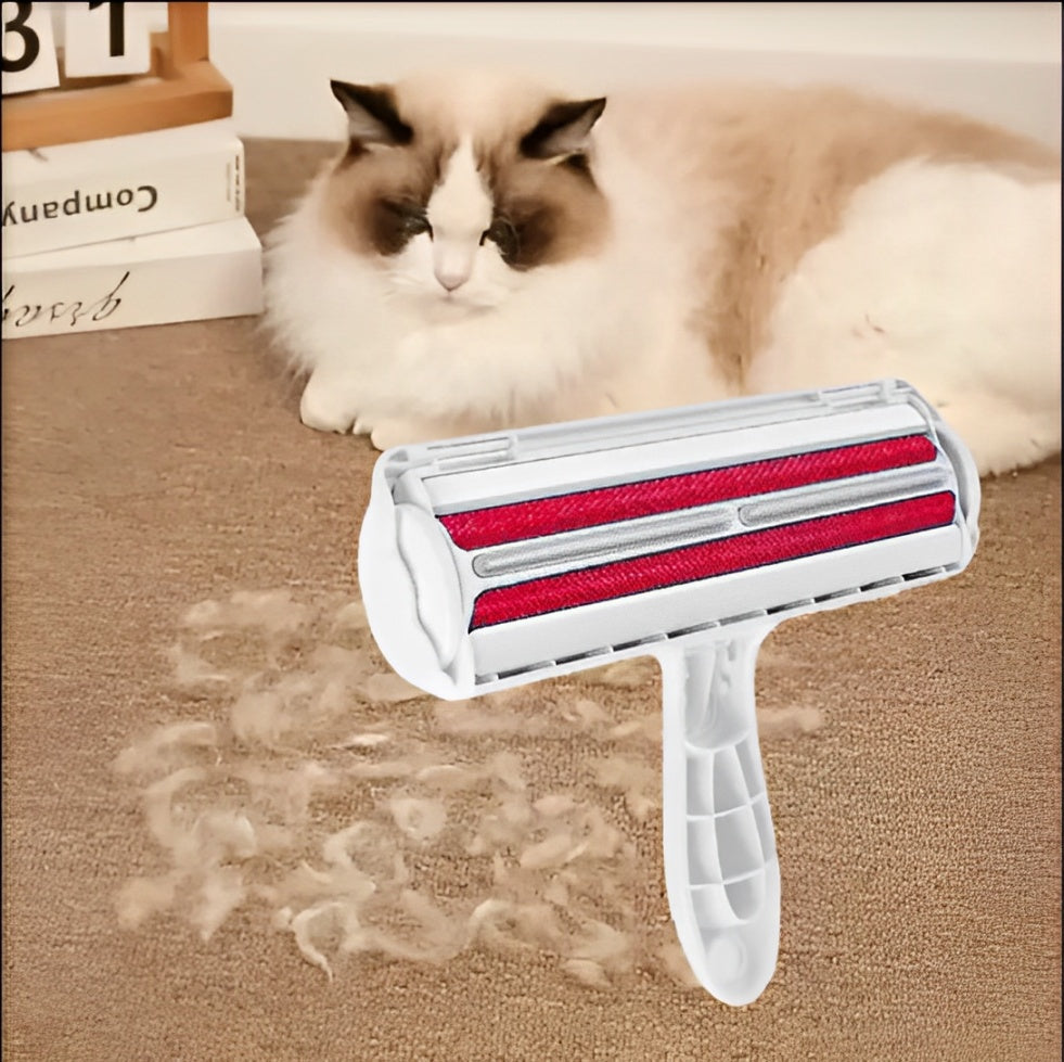 Reusable Pet Hair Remover Roller – Eco-Friendly Lint Cleaner for Furniture, Car & Clothes