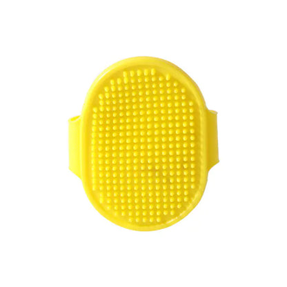 Soft Rubber Grooming & Massage Brush for Dogs and Cats – Gentle Deshedding Tool for Bath or Daily Use