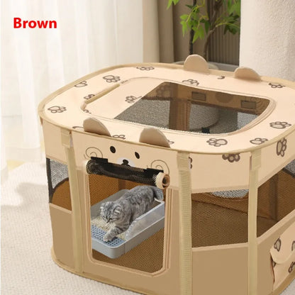 Cat Delivery Room Tent – Breathable, Private & Safe for Birth and Nursing