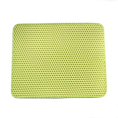 Premium Cat Mat for Litter Control, Comfort & Easy Cleaning