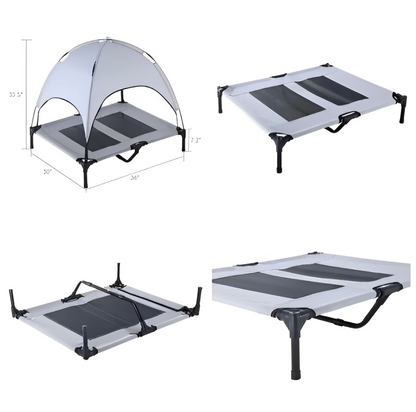 Breathable Double-Layer Reinforced Pet Tent – Portable, Durable & Weather-Resistant Shelter for Dogs & Cats