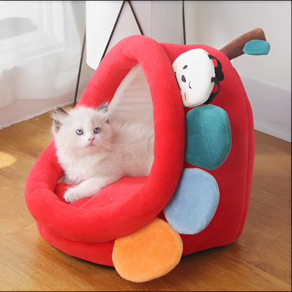 Cat Litter Villa – Semi-Enclosed, Removable & Washable Cat House