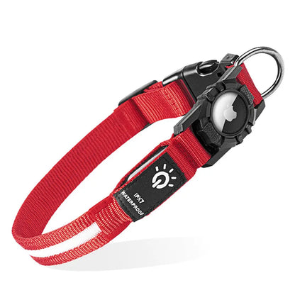 Luminous LED AirTag Dog Collar