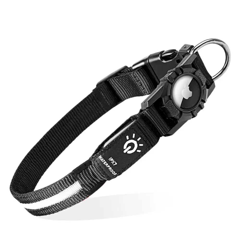 Luminous LED AirTag Dog Collar