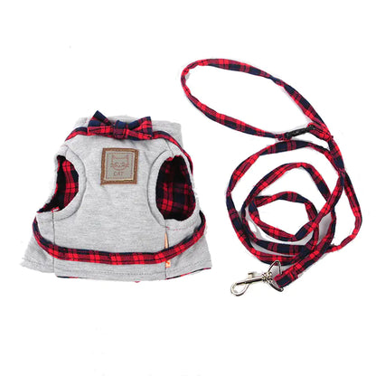 Comfortable & Escape-Proof Cat Harness and Leash Set – Perfect for Kittens and Cats